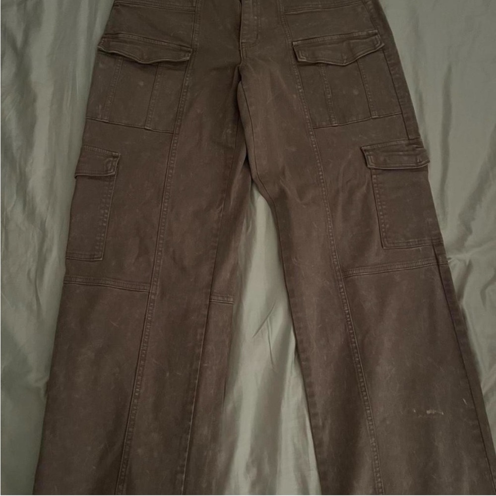 Forever 21 Women’s Dark Brown Cargo Pants